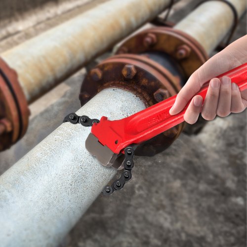 Chain Wrench Pipe 36inchHeavy Duty Oil Filter Chain Wrench Capacity 412