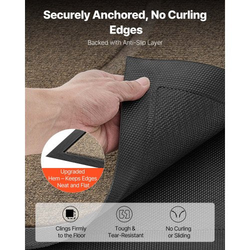 Front Door Mat 47 x 32 in Commercial Floor Mat for Indoor and Outdoor