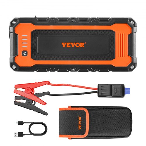 Jump Starter 3000A Peak Car Battery Starter Power Pack Portable Battery
