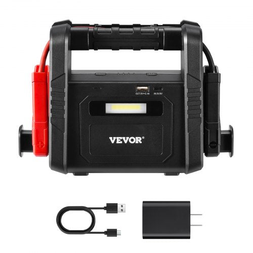 Jump Starter 4000A Peak Car Battery Starter Power Pack Portable Battery