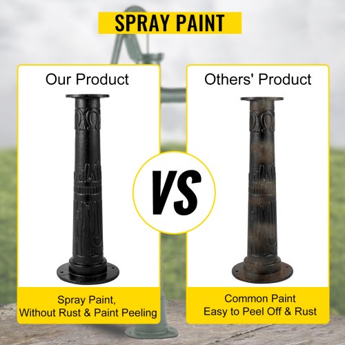 Antique Hand Water Pump Stand Pitcher Pump Stand Cast Iron Well Pump Stand