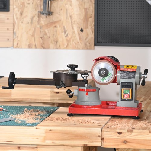 Circular Saw Blade Sharpener 370W 3600RPM Rotary Angle Mill Grinder Saw