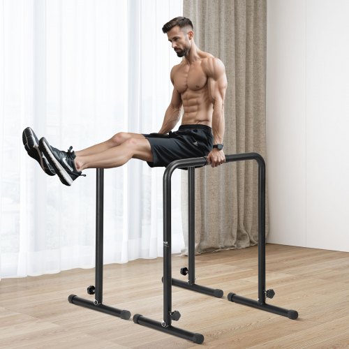 Dip Bars 440 lbs Capacity Heave Duty Dip Stand Station with Adjustable