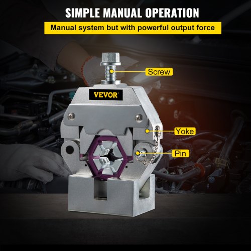 Manually Operated AC Hose Crimper HydraKrimp 71550 Manual AC Hose Crimper