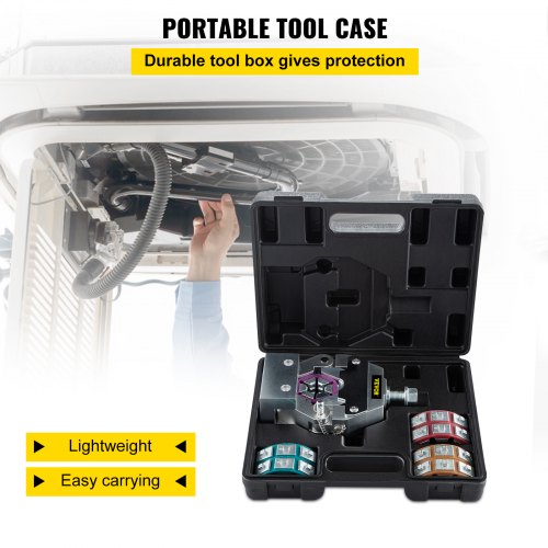 Manually Operated AC Hose Crimper HydraKrimp 71550 Manual AC Hose Crimper
