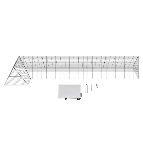 Chicken Tunnels 1575 x 394 x 242 inchLxWxH Chicken Tunnels for Yard