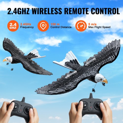 RC Plane 24GHZ 2 Channel Remote Control Airplane with 6Axis Gyro