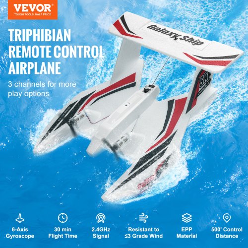 RC Plane 24GHZ 3 Channel Remote Control Airplane with 6Axis Gyro