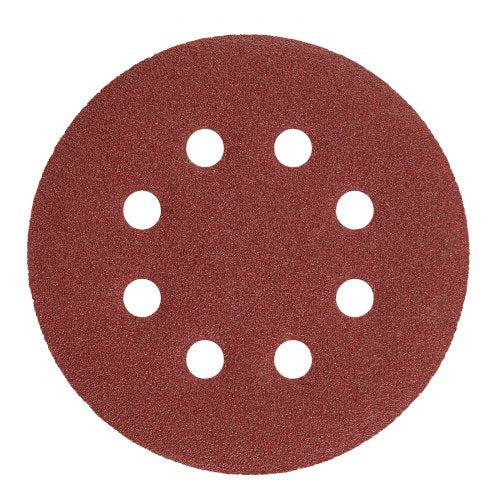 150 PCS 5 Inch Sanding Discs Set 8Hole Round Hook and Loop Sandpaper