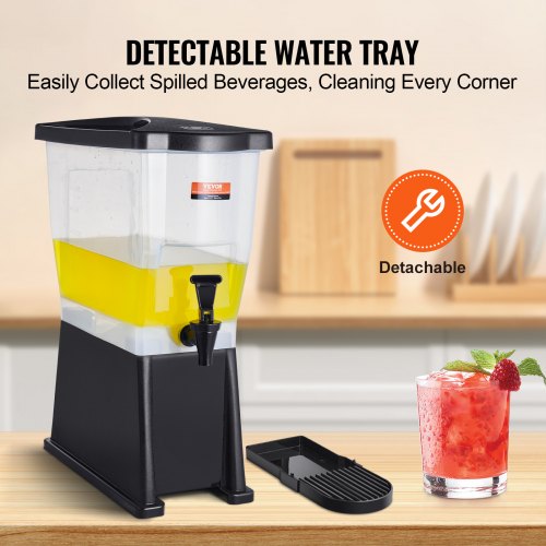 Beverage Dispenser 3 Gallon Drink Dispenser for Parties Plastic Juice