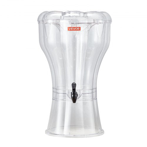 Beverage Dispenser 3.4 Gallon Drink Dispenser for Parties Plastic Juice