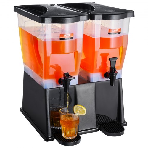 Beverage Dispenser 3 Gallon x 2 Drink Dispensers for Parties Plastic Juice