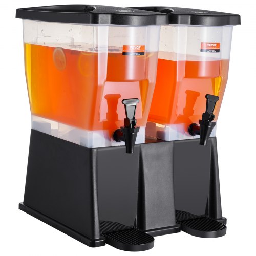 Beverage Dispenser 3 Gallon x 2 Drink Dispensers for Parties Plastic Juice