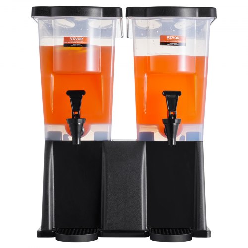 Beverage Dispenser 3 Gallon x 2 Drink Dispensers for Parties Plastic Juice