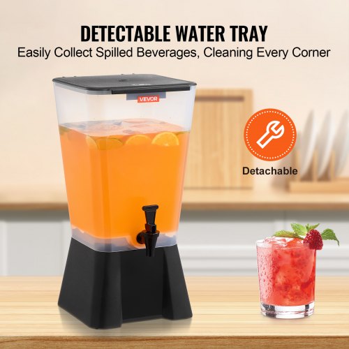 Beverage Dispenser 5 Gallon Drink Dispenser for Parties Plastic Juice