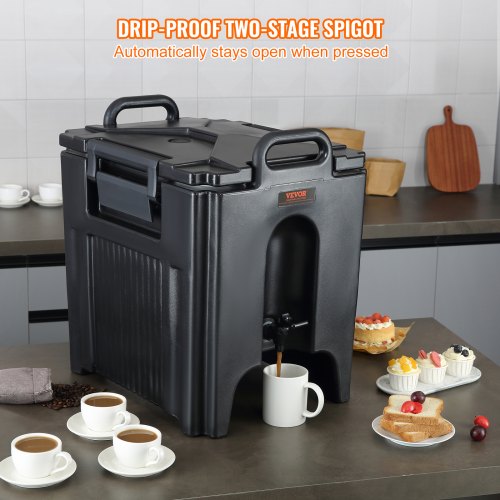Insulated Beverage Dispenser 10 Gallon Foodgrade LL9450UP Hot and Cold
