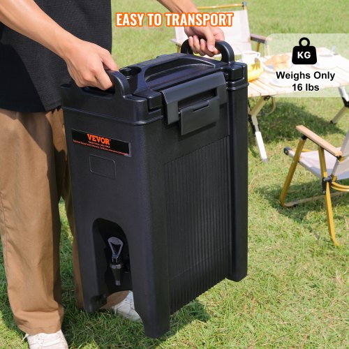 Insulated Beverage Dispenser 5 Gallon Foodgrade LDPE Hot and Cold