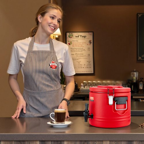 Insulated Beverage Dispenser 22 Gal8L Thermal Hot and Cold Drink Server