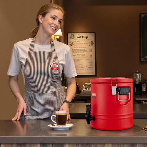 Insulated Beverage Dispenser 3 Gal114L Thermal Hot and Cold Drink Server