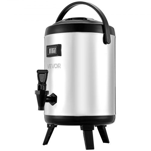 Insulated Beverage Dispenser 15 Gal6L Stainless Steel Thermal Drink