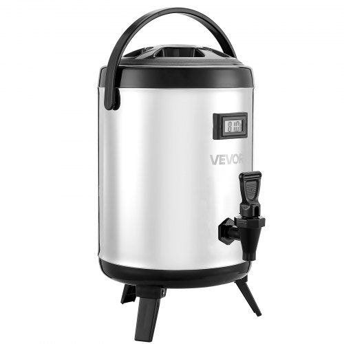 Insulated Beverage Dispenser 15 Gal6L Stainless Steel Thermal Drink