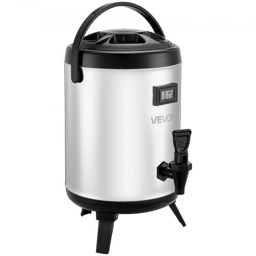 Insulated Beverage Dispenser 15 Gal6L Stainless Steel Thermal Drink