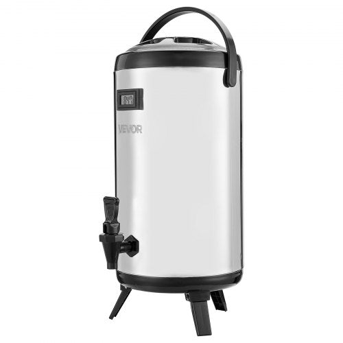 Insulated Beverage Dispenser 24 Gal92L Stainless Steel Thermal Drink