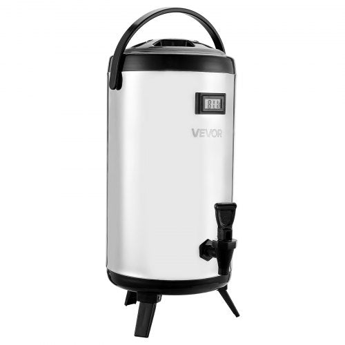 Insulated Beverage Dispenser 24 Gal92L Stainless Steel Thermal Drink
