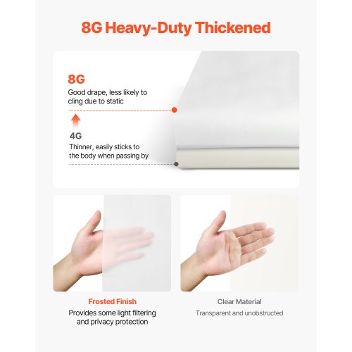 Shower Curtain Liner 8G HeavyDuty PEVA Shower Liner 2Pack Waterproof