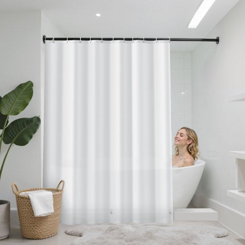 Shower Curtain Liner 8G HeavyDuty PEVA Shower Liner 2Pack Waterproof