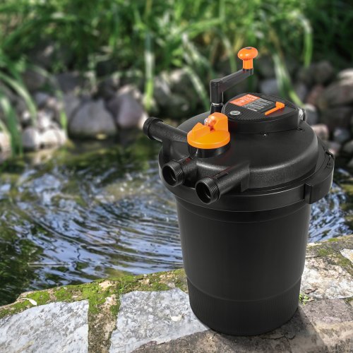 Bio Pressure Pond Filter Up to 3200 Gallons with 13W UVC Light 2630 GPH