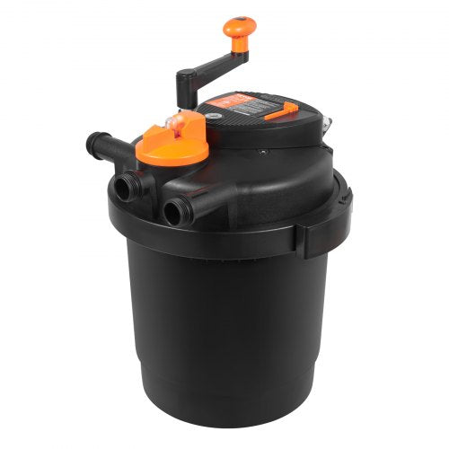 Bio Pressure Pond Filter Up to 1600 Gallons with 13W UVC Light 1580 GPH