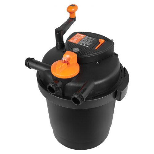 Bio Pressure Pond Filter Up to 1600 Gallons with 13W UVC Light 1580 GPH