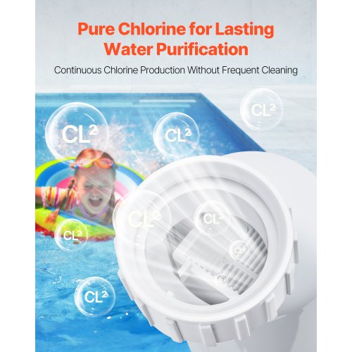 Salt Water Chlorinator System Pool Chlorination Cell Fits for Hayward