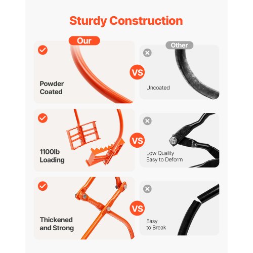 24in Stone Lifting Tongs 2Claw Rock Tongs Heavy Duty Steel Log Tongs