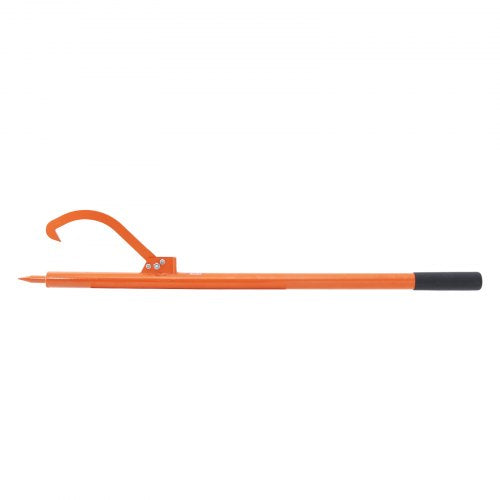Log Peavey 46.5 in Metal Handle Log Lifter Heavy Duty Log Roller with Max
