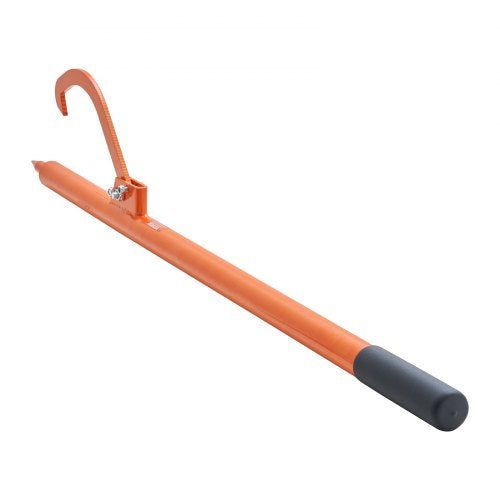 Log Peavey 46.5 in Metal Handle Log Lifter Heavy Duty Log Roller with Max