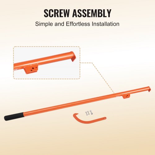 Cant Hook Tool 59 in Heavy Duty Steel Log Roller Log Lifter Timber Jack