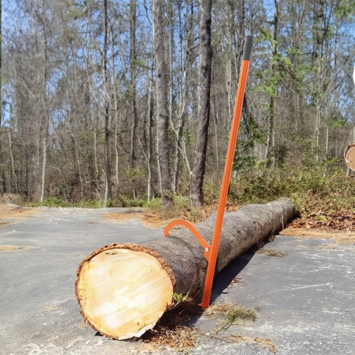 Cant Hook Tool 46.5 in Heavy Duty Steel Log Roller Log Lifter Timber Jack