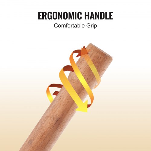 Timberjack 46.5 in Heavy Duty Log Lifter with Wooden Handle Log Roller