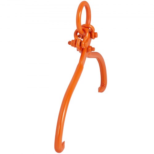 Log Skidding Tongs 18 inch 2 Claw Log Lifting Tongs Heavy Duty Steel