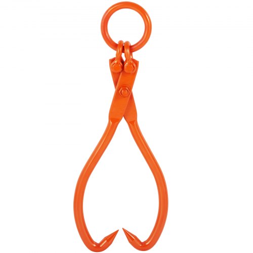 Log Skidding Tongs 18 inch 2 Claw Log Lifting Tongs Heavy Duty Steel