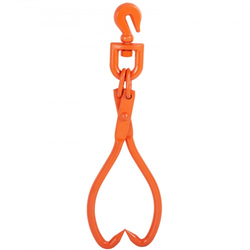 Log Skidding Tongs 18 inch 2 Claw Log Lifting Tongs Heavy Duty Rotating