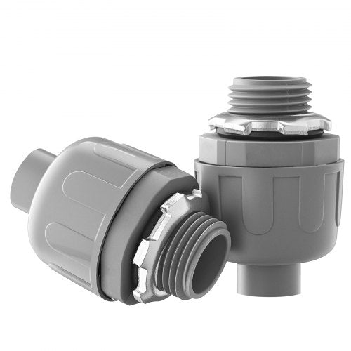12 in 100 pcs Liquid Tight Connector NonMetallic Conduit Fitting Connector