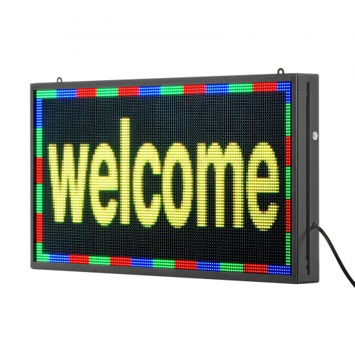 Programmable LED Sign P5 Full Color Flexible Digital Scrolling Panel DIY
