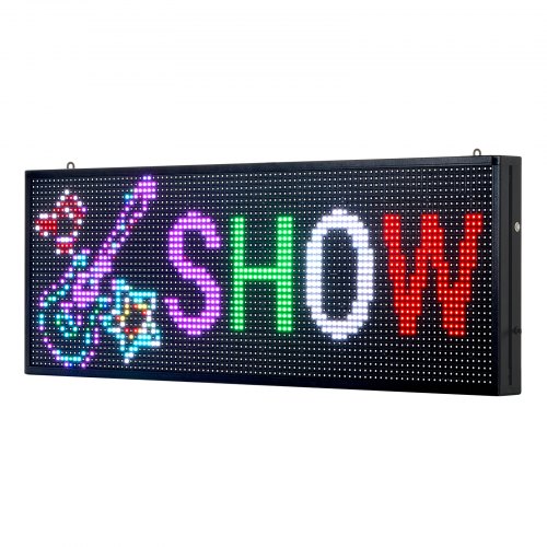 Programmable LED Sign P10 Full Color Flexible Digital Scrolling Panel DIY