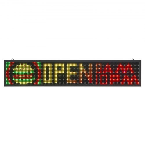 Programmable LED Sign P10 Full Color Flexible Digital Scrolling Panel DIY