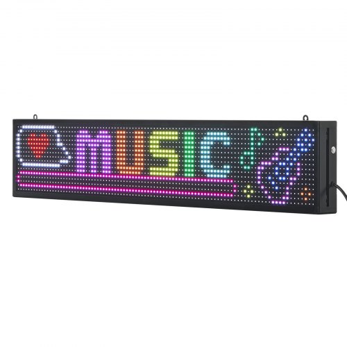 Programmable LED Sign P10 Full Color Flexible Digital Scrolling Panel DIY