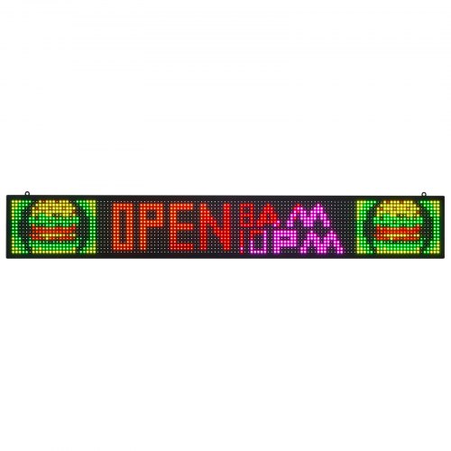 Programmable LED Sign P10 Full Color Flexible Digital Scrolling Panel DIY