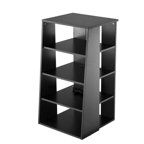 5Tier AV Media Stand Wooden AudioVideo Media Stand for DVD PlayersCable